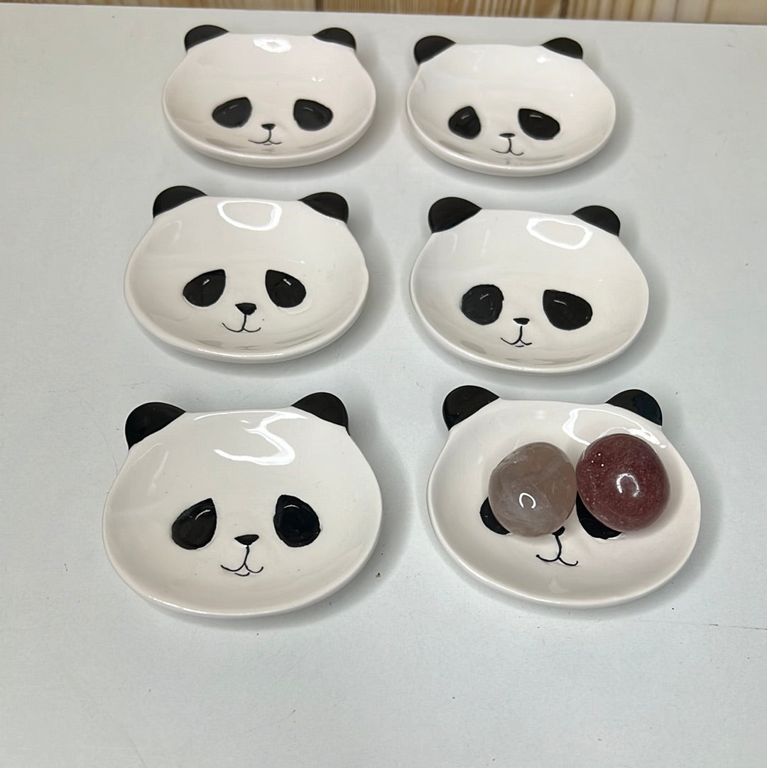 Mini Panda Bear Ring / Trinket Dish