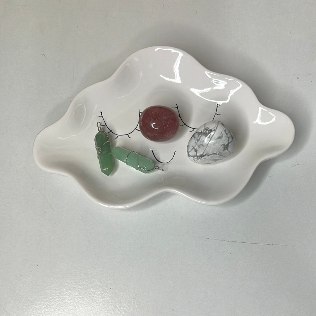 Cloud trinket / ring tray