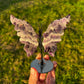 Dream Amethyst Butterfly wings on stand (81)