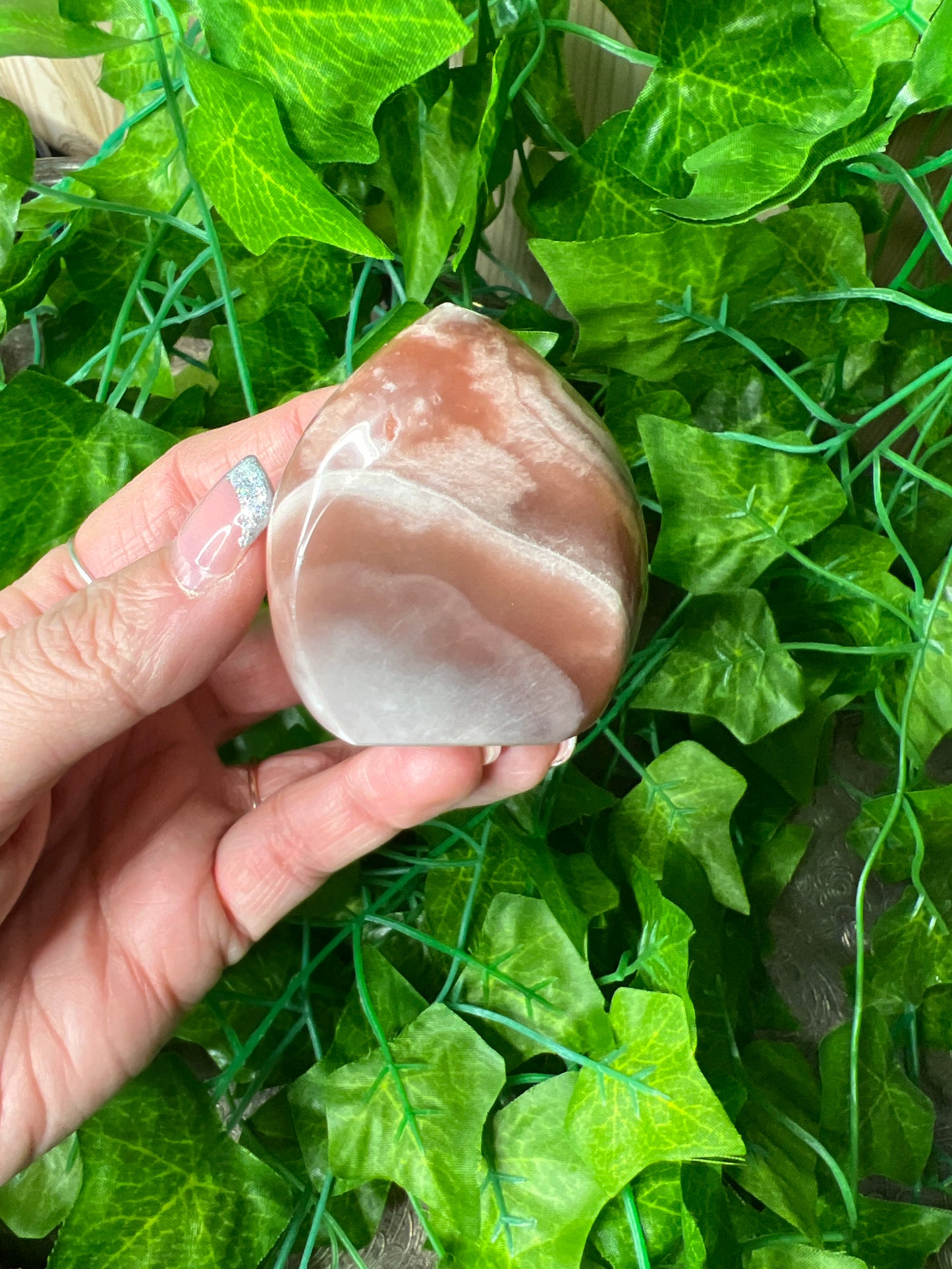 Brazilian Pink Amethyst Flame.  (18A)