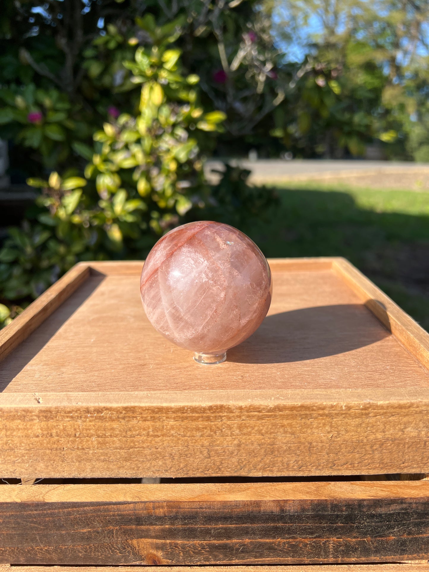 Fire quartz Sphere