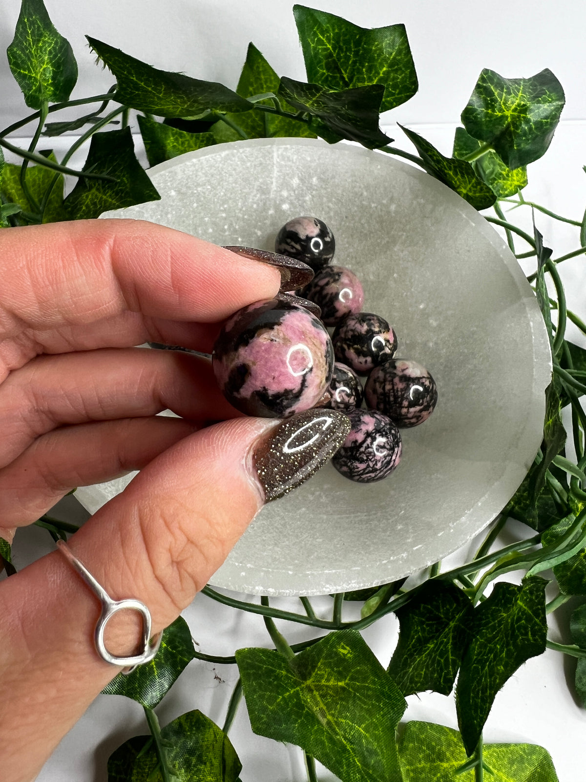 Rhodonite Mini Sphere