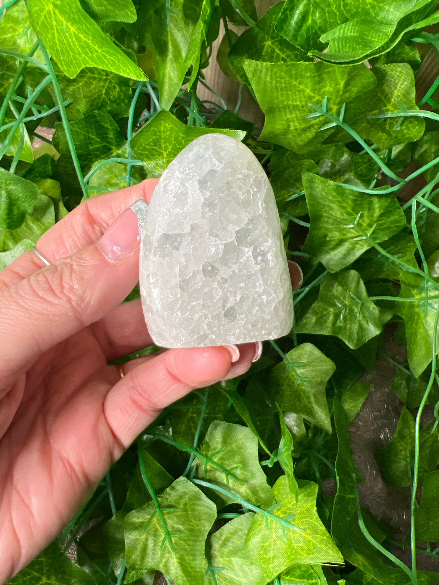 Brazilian Druzy Agate Freeform. (13A)