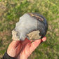 Volcano Agate Skull | UV Reactive Crystal Skull