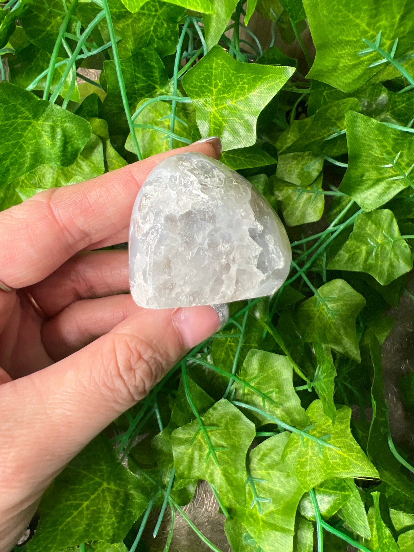 Brazilian Druzy Agate Freeform. (10A)