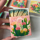 Cactus Matchbook - 50 Matches (you choose design)