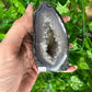 Brazilian Mini Amethyst Cathedral with agate banding (22A) - N