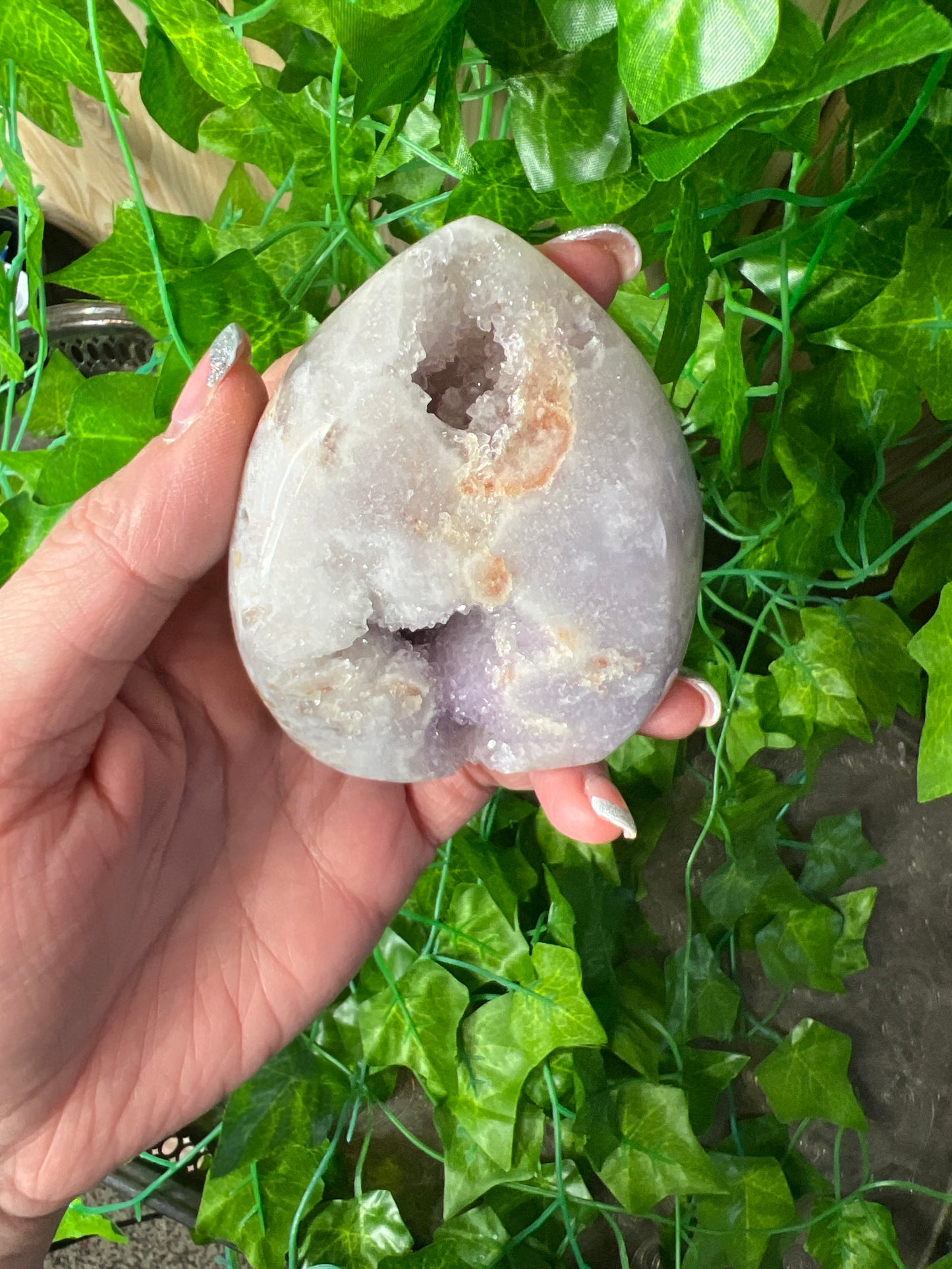 Brazilian Pink Amethyst Flame.  (44B)