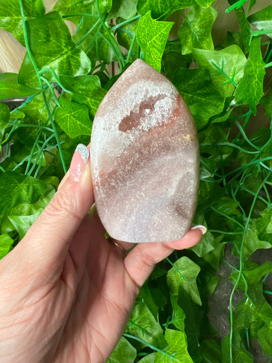 Brazilian Pink Amethyst Flame.  (36A)