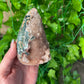 Sparkly Brazilian Pink Amethyst flame (68a)