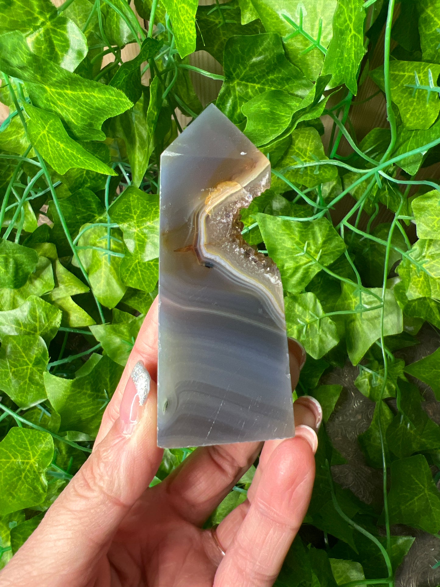 Druzy Agate Mini Tower (16)