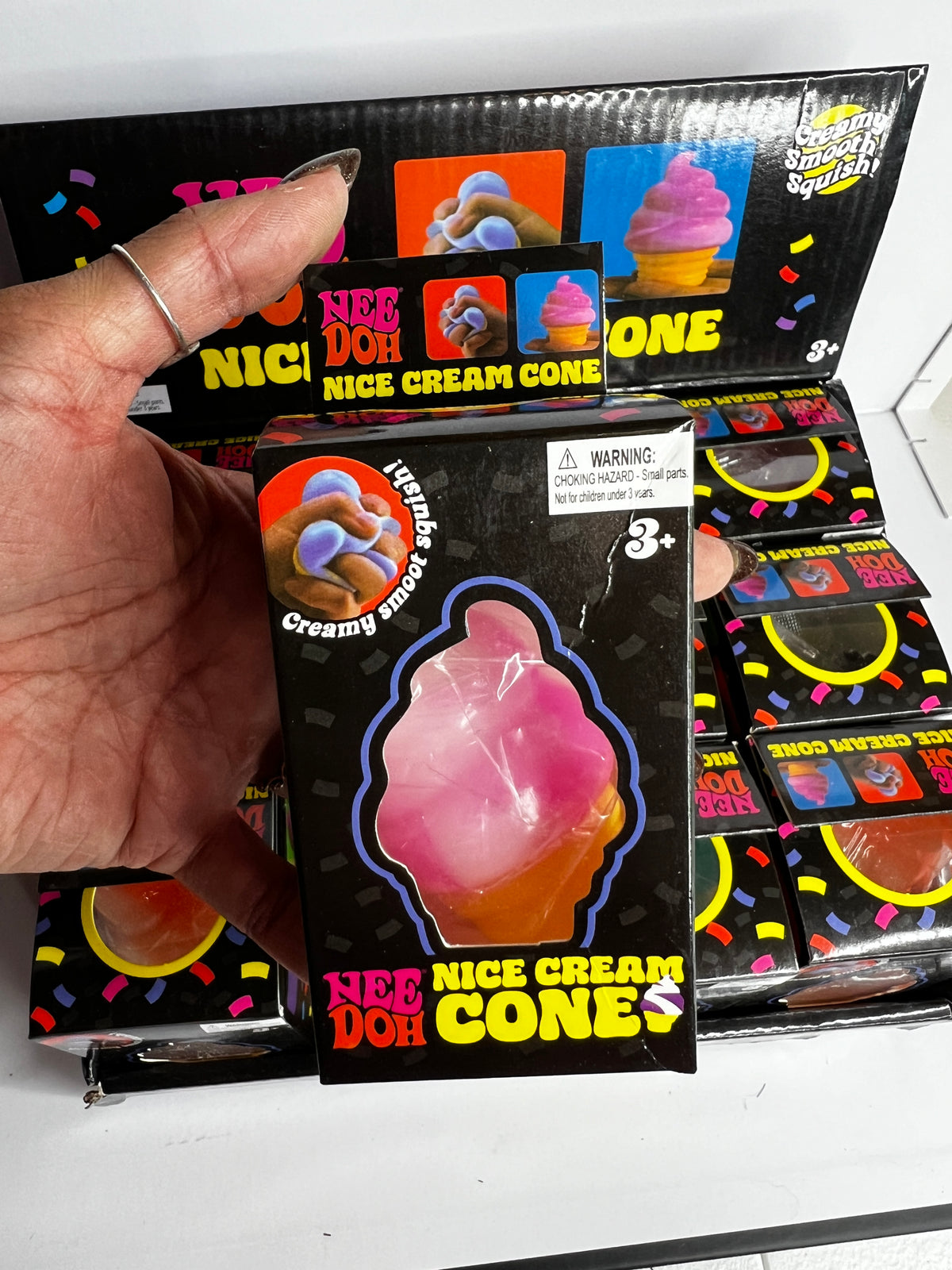 Nice cream cone squishy (dupe)