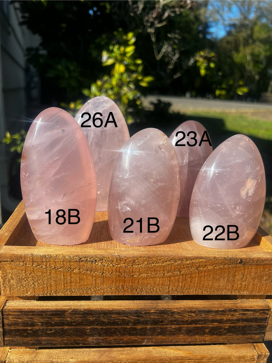 Rose Quartz Freeform (you choose)