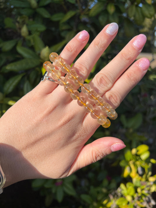 HQ golden rutile bracelet