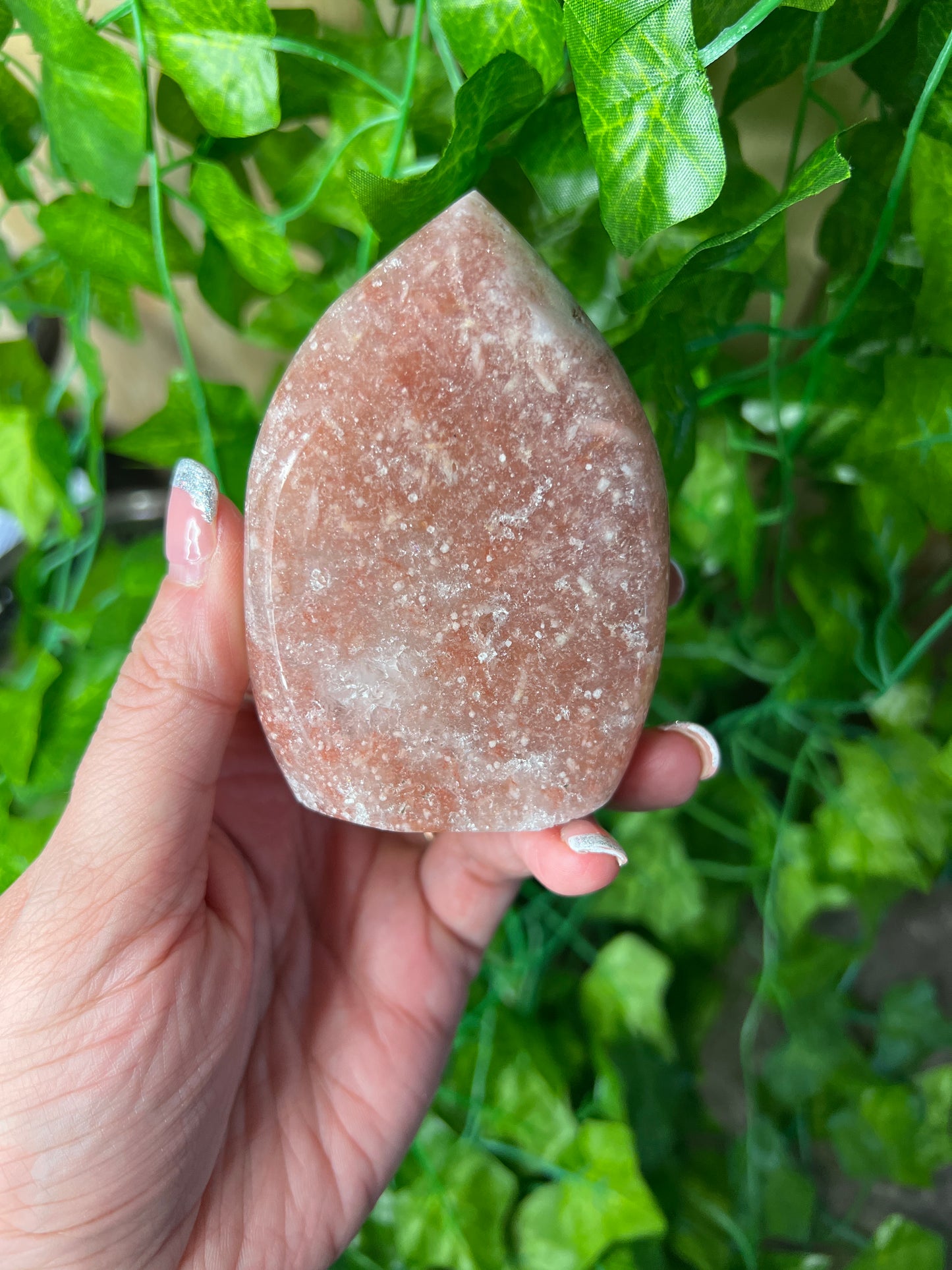 Brazilian Pink Amethyst Flame.  (56A)