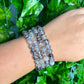 Spider web agate Bracelet (manmade)