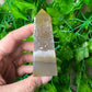 Brazilian Druzy Agate Obelisk (21B)