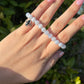 Banded Blue lace Agate bracelet