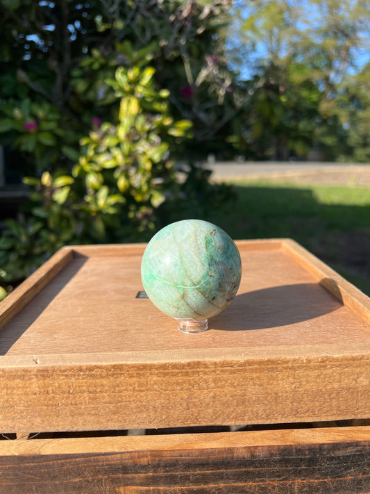 Amazonite sphere