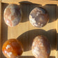Flower Agate Palm stone (you choose)