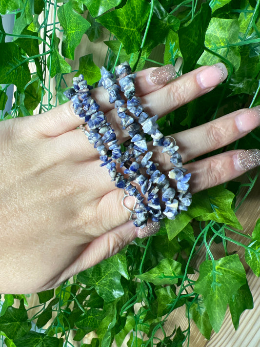 Sodalite Chip bracelet