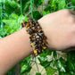 Chip Bangle Bracelet (Tigers Eye)