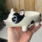 Pig porcelain dish