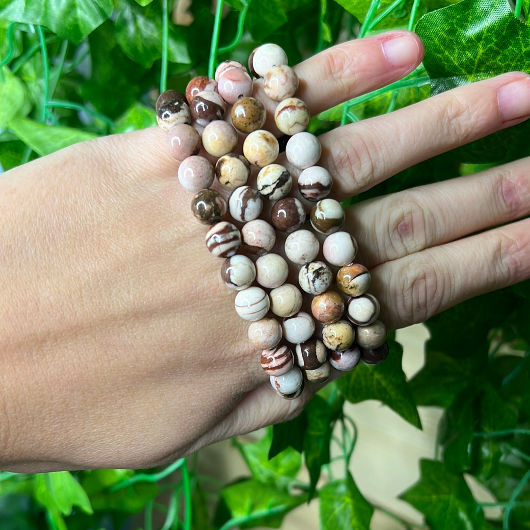 Chocolate Calcite 8mm bracelet