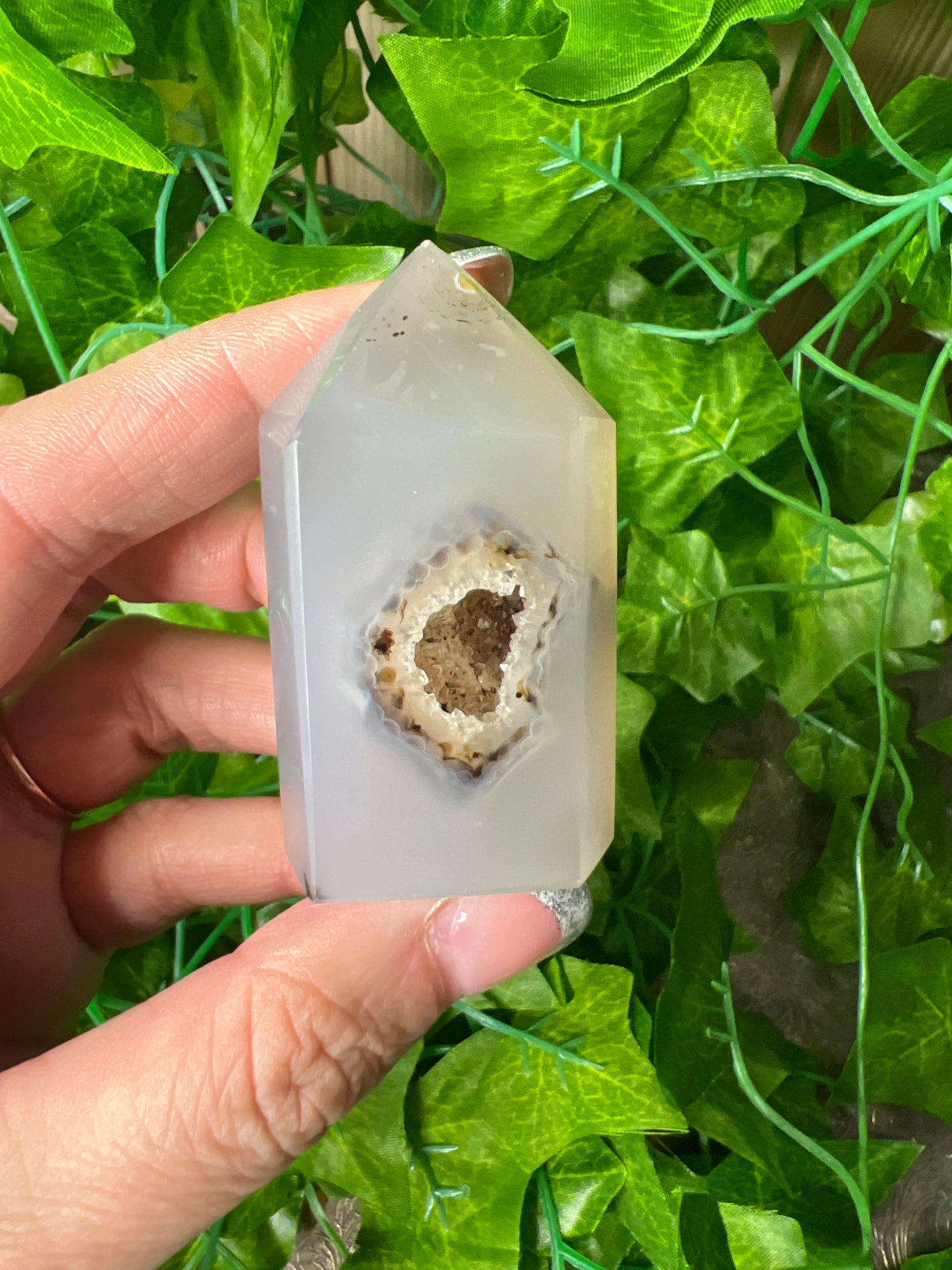 Druzy Agate Mini Tower (10B)