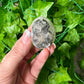 Brazilian Druzy Agate with inclusions Freeform. (10B)