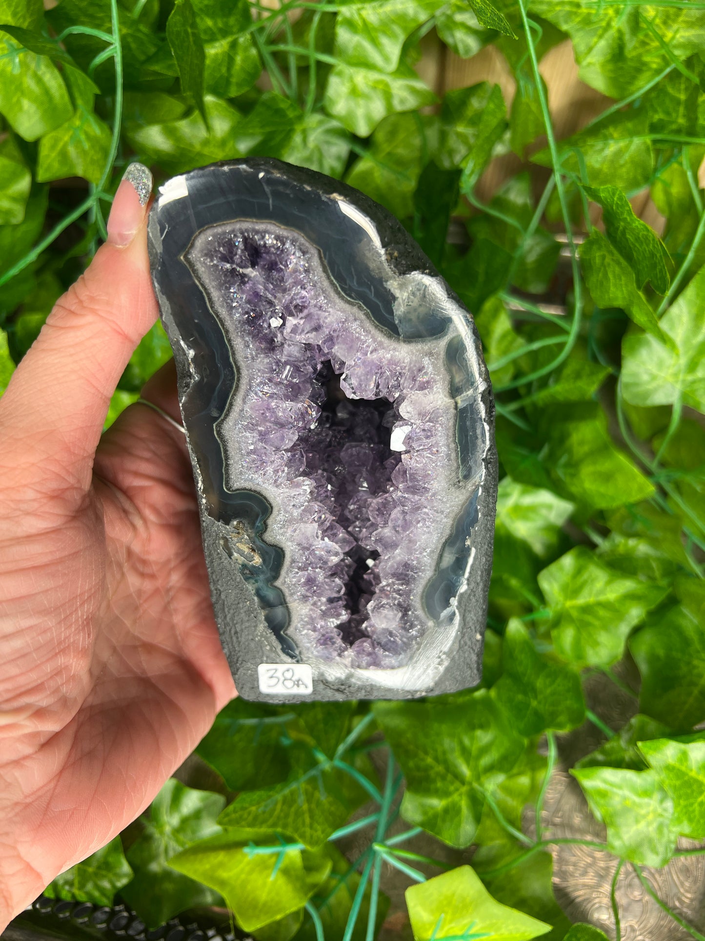 Brazilian Mini Amethyst Cathedral (38A) - N