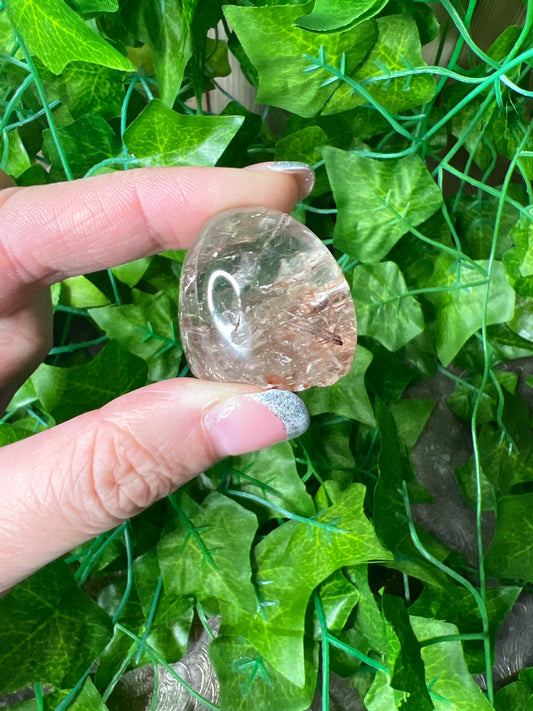Garden Quartz with Rutile Lens (12A)