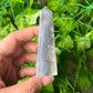 Brazilian Druzy Agate Obelisk (17B)
