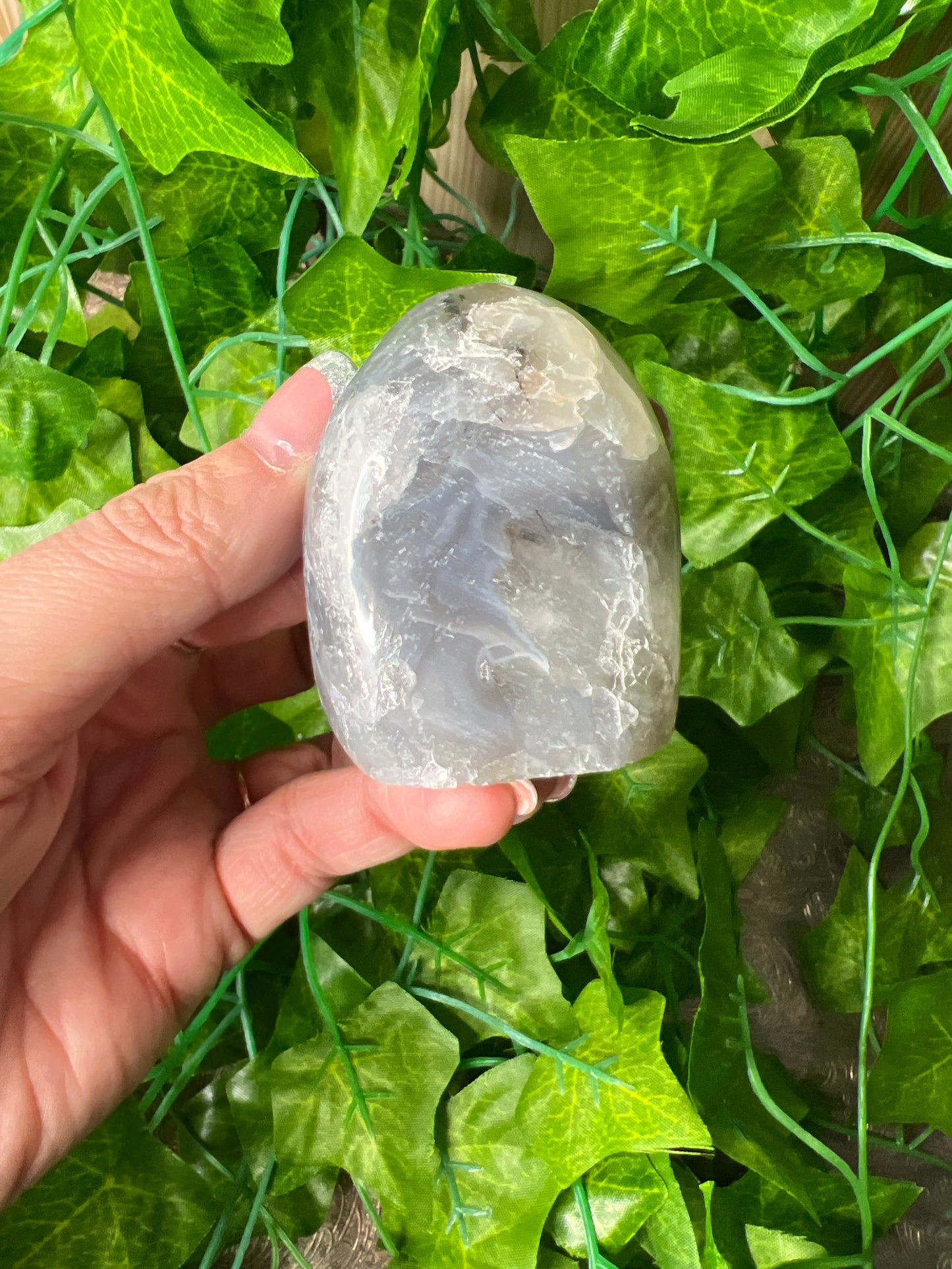 Brazilian Druzy Agate Freeform. (15A)