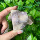 Flower Agate with Amethyst gushers (you choose)