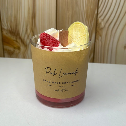 Pink Lemonade Soy Candle