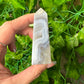 Brazilian Druzy Agate Obelisk (15A)