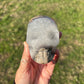 Volcano Agate Skull | UV Reactive Crystal Skull