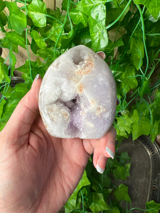 Brazilian Pink Amethyst Flame.  (44B)