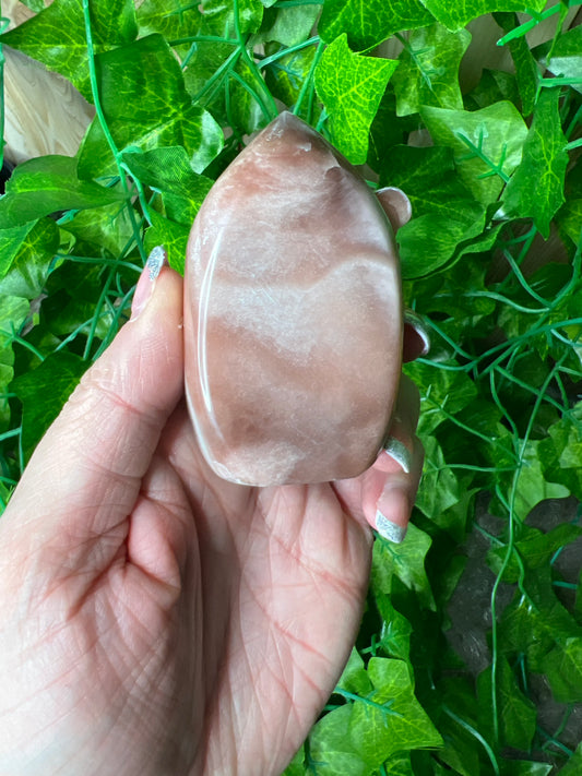 Brazilian Pink Amethyst Flame.  (24A)