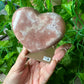 Pink Amethyst Heart (57a)