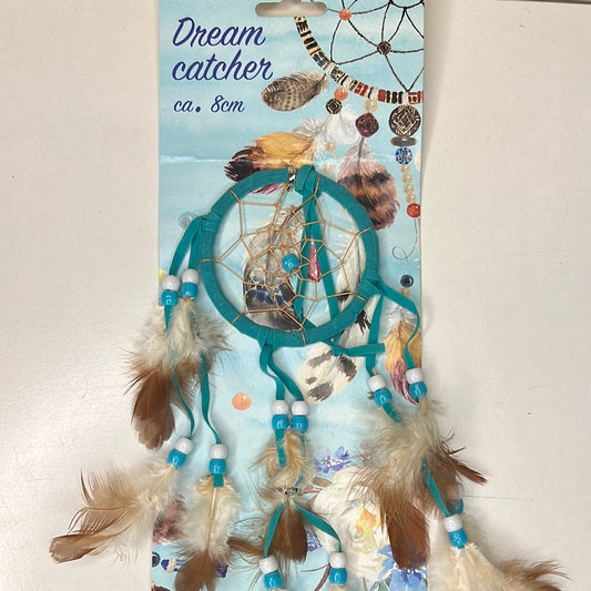 8cm Blue & Brown Dream Catcher