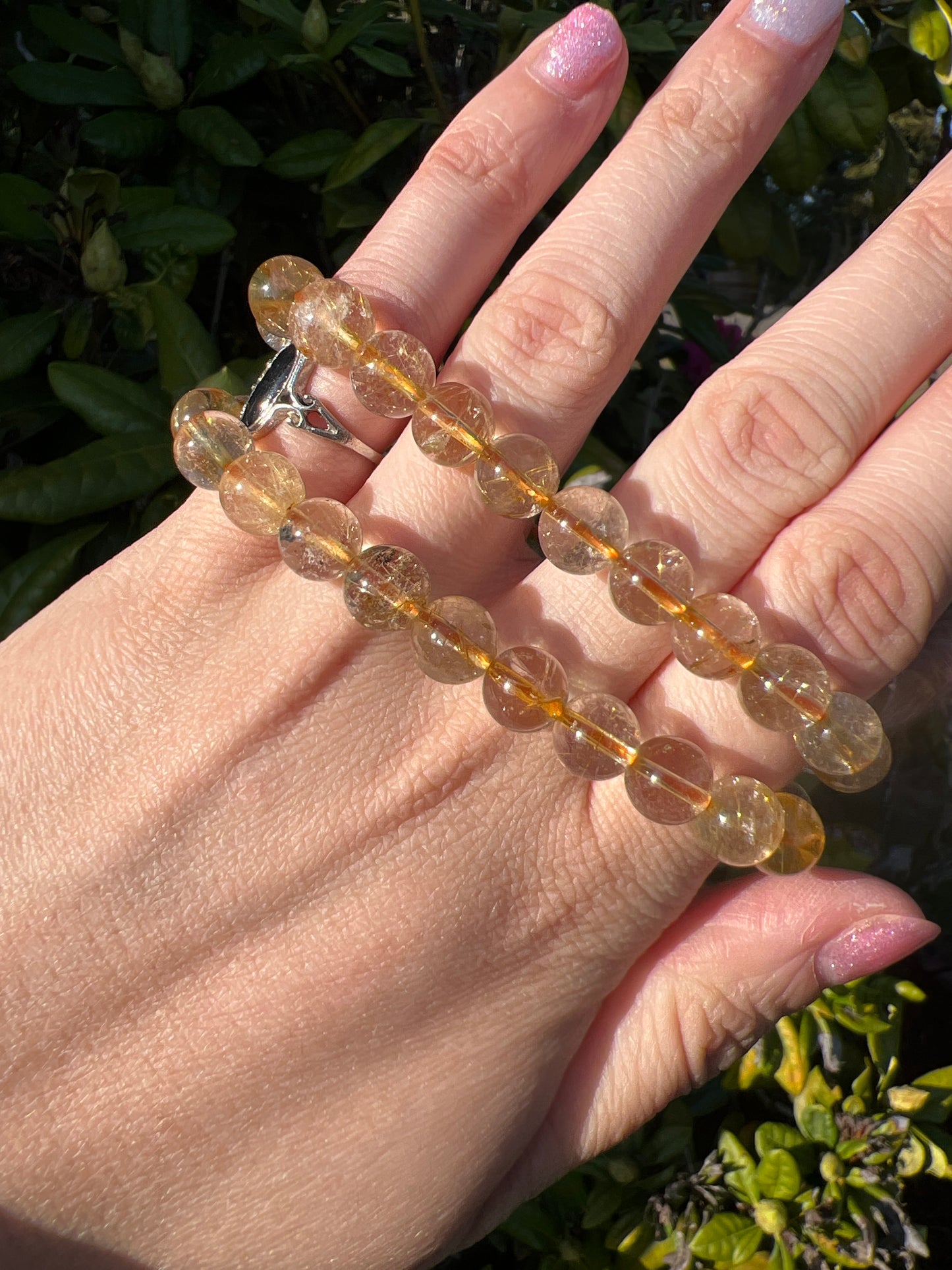 HQ golden rutile bracelet