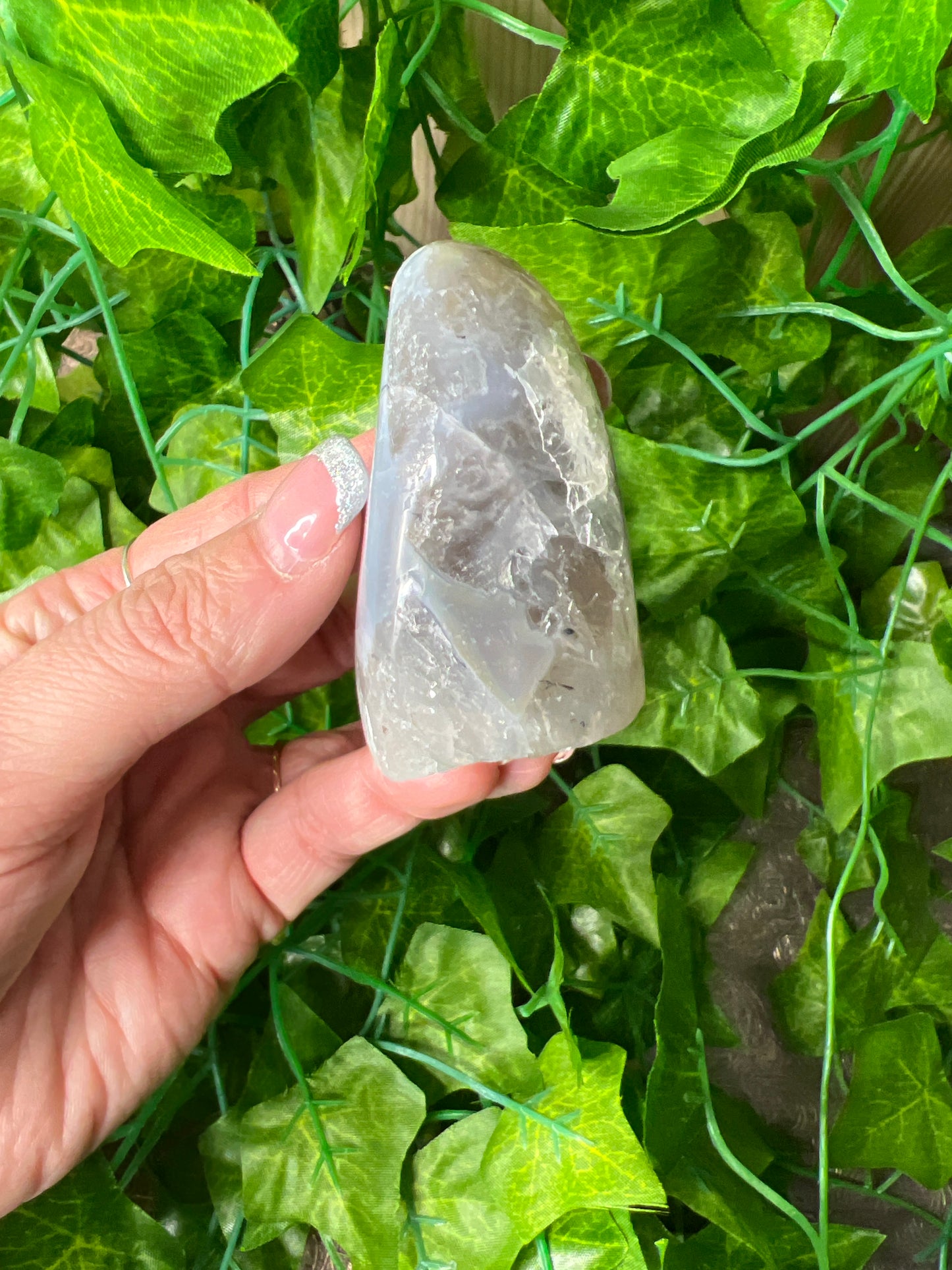 Brazilian Druzy Agate Freeform. (15A)