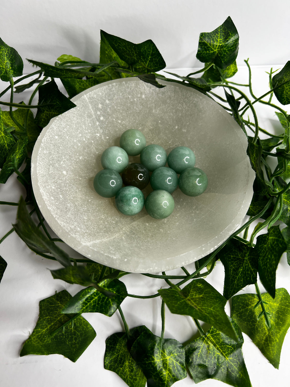 Green Aventurine Mini Sphere | Luck & Abundance Crystal