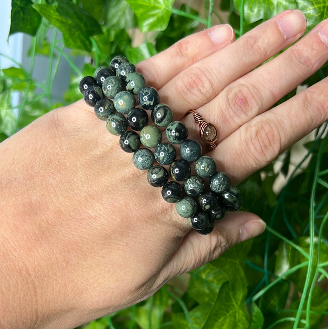 Kambaba Jasper 8mm bracelet