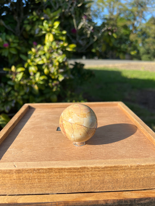 Polychrome / Ibis Jasper sphere
