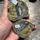 Large UV reactive Cold mountain thunder egg pair | Mexico. (You choose)
