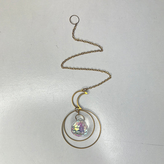 Golden Moon Suncatcher