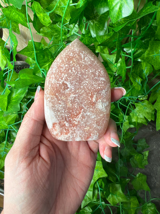 Brazilian Pink Amethyst Flame.  (42A)